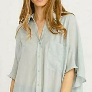 BRAND NEW! Wishlist| Oversized Button Down Blouse